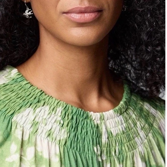 Simply Vera Vera Wang fit and flare midi dress green size M - Picture 6 of 7